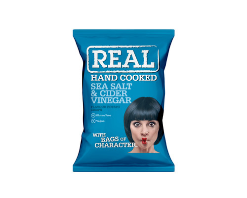 Real crisps sea - sea, salt