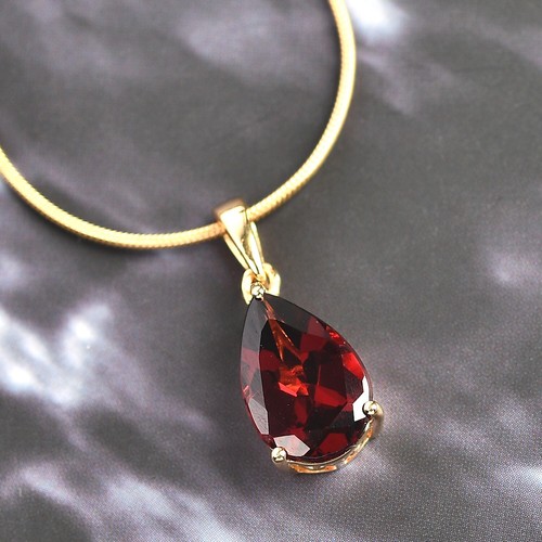 Natural red garnet - natural,