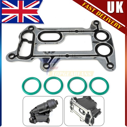 Oil filter housing gasket - filter,