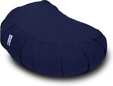 Yogan Crescent Yoga Cushion/Meditation Cushion | Natural Buckwheat Hulls Filling
