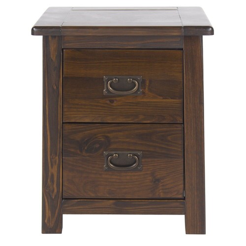 Bedside table drawer pine - bedside, 1/2