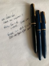 parker 14 carat nibs job lot