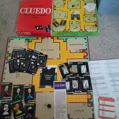 Complete vintage cluedo - vintage,