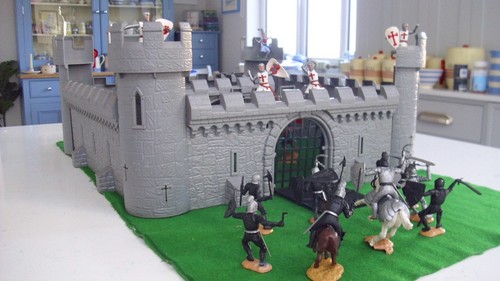 Vintage timpo medieval castle - vintage,