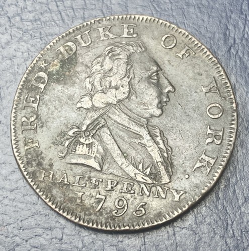 1795 halfpenny conder token - 1795,