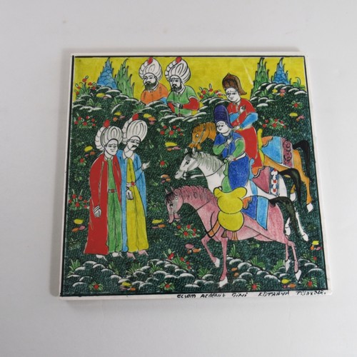 Hand painted turkish ceramic - painted,