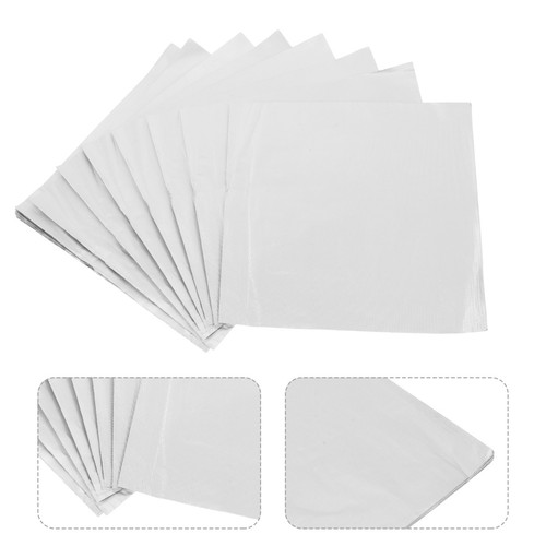 100 pcs colored foil - 100, aluminum