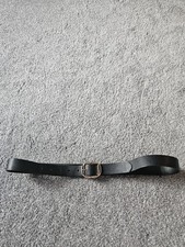 Ladies Black Belt, Gold Buckle, Primark Size Small S, Waist