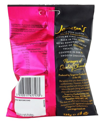 Jameson raspberry ruffles - ruffles,