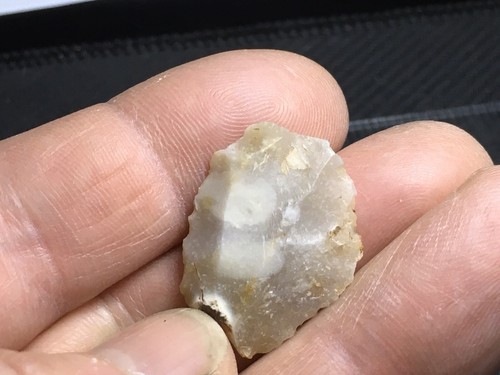 Mesolithic flint side - mesolithic, scraper
