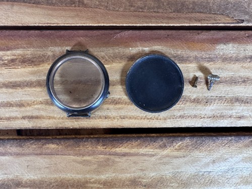 Gun metal trench watch - , case