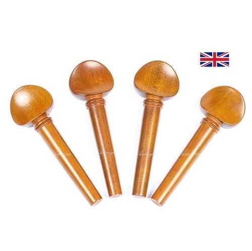 Boxwood violin peg set swiss - violin,