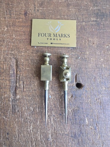 Brass steel trammel - x,
