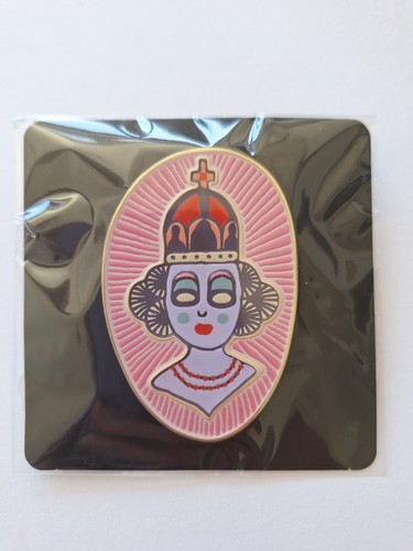 Grayson perry enamel badge - perry, pin