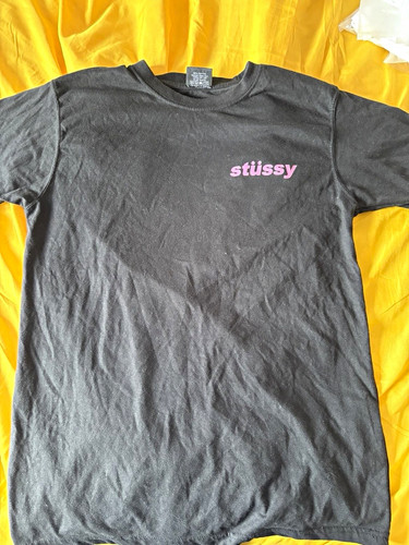 Stussy black graphic - stussy, print
