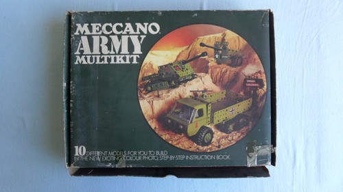 Meccano army multikit vintage - meccano, multikit,