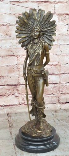 Bronze marble sculpture - marble, native