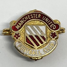 Manchester United Vintage Coffer London Enamel Pin Badge Man Utd Football Club