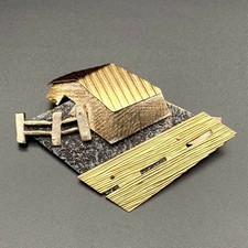 Vintage modernist rural barn - rural,