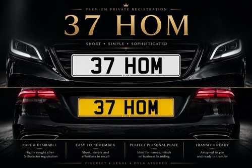Dateless number plate - number,