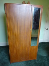 Avalon Yatton Mirror Wardrobe  & Dressing table 1960s- Mid Century Modern