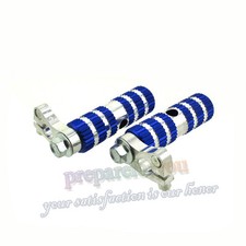 Blue Racing Footpegs Foot Rest
