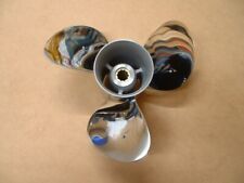 YAMAHA 25HP 25D 25J 25N 2 STROKE OUTBOARD STAINLESS STEEL PROPELLER 9 7/8 X 12