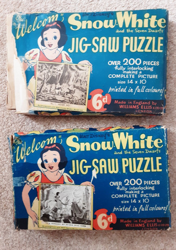 Antique disney jigsaw - disney, puzzles