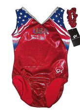 GK Elite US Team USA Leotard