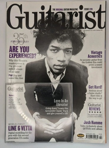 Guitarist magazine issue 220 - guitarist,