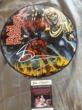 BRUCE DICKINSON AUTOGRAPHED