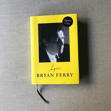 'LYRICS', BRIAN FERRY, signed