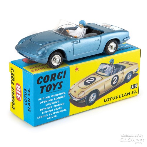 Corgi 318 lotus elan 2 - lotus, s