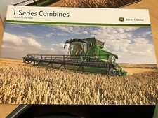 John Deere T series combine tractor brochure  2013 T550-T670