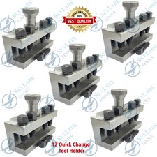 Set Of 5 Pcs T2 Quick Change Holder Tool Post Colchester Student / Master 26mm