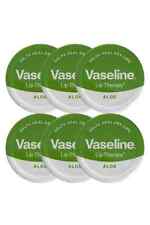 6 X Vaseline Lip Therapy Original Tin Balm Petroleum Jelly With Aloe Vera 20g
