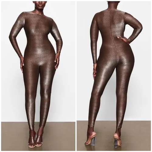 Skims shimmer catsuit - skims,