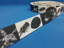 BB King Blues guitar Legend music Cake/Hair/craft grosgrain ribbon @MrsMario's