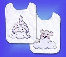 Pink Buggy Bibs Quilted Bibs
