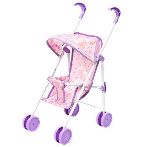 Baby doll stroller rainbow - baby,