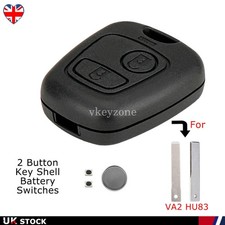 2 Button Key Case Replace For