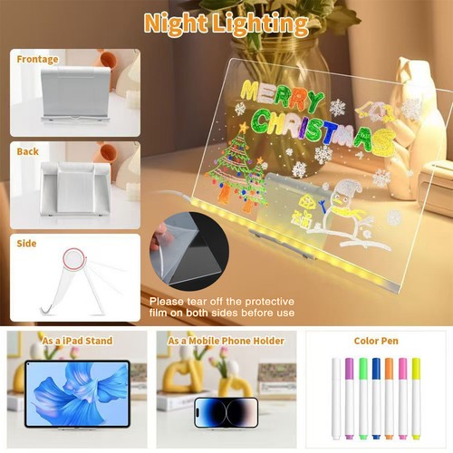 Led drawing board - led, box
