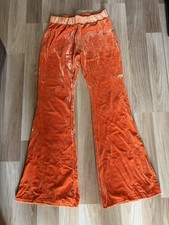 Orange Crushed Velvet Effect