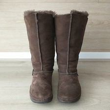 Fitflop Mukluk Suede Boots Womens UK 3 Brown