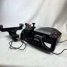 Logitech G Saitek Pro Flight Yoke System with Throttle Quadrant PC USB Untested 