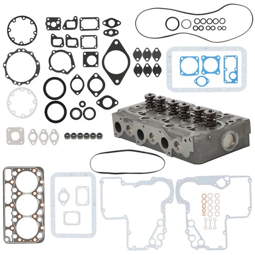 Complete cylinder head with - complete,