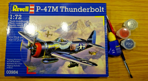 47m thunderbolt model - p-47m,