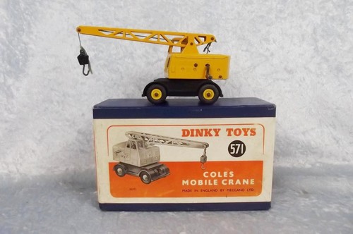 Dinky 571 coles mobile crane - mobile,