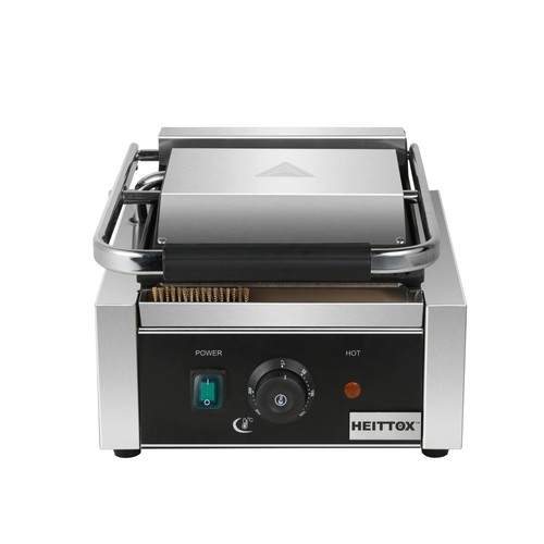 Ribbed contact grill single - ribbed,