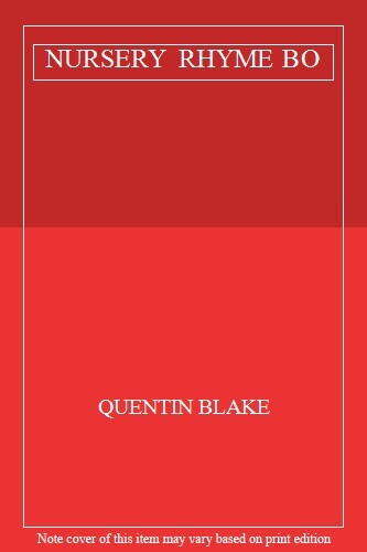 Nursery rhyme book quentin - rhyme, by